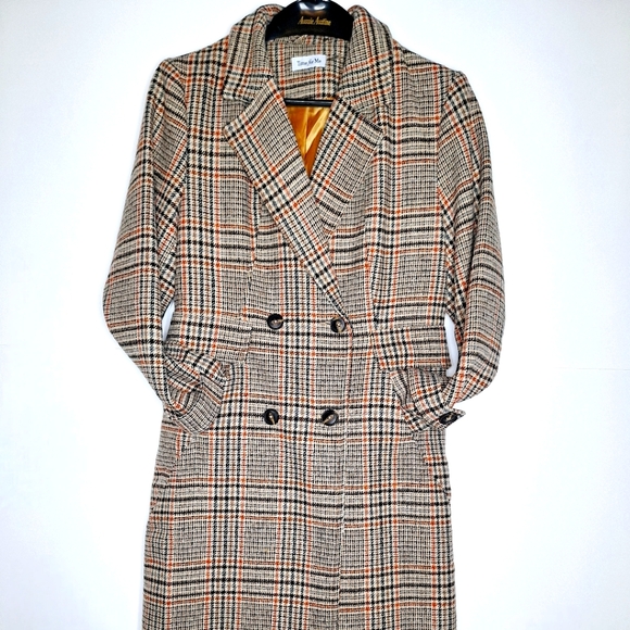 Time For Me Jackets & Blazers - Time For Me brand "Take Time for A Coat" Double-breasted wool blend coat.